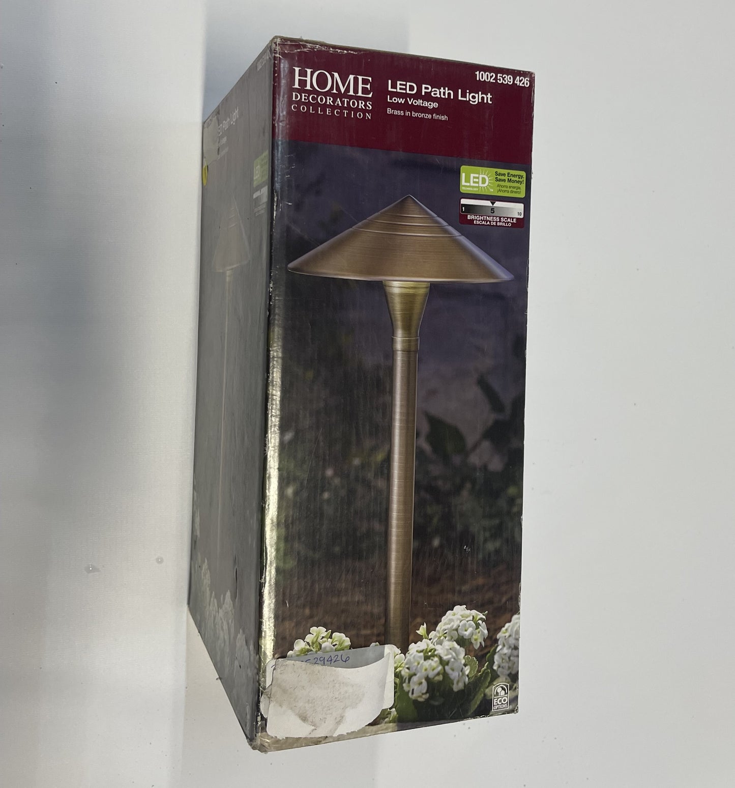 Set de 4: Home Decorators ECP08-LED Luz Led para Exteriores Blanco Cálido 2700K